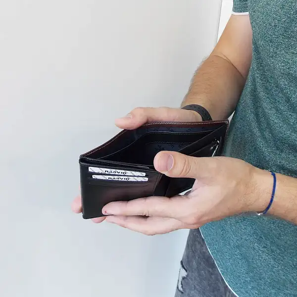 Портмоне-кредитница NARVIN 9621-Vegetta Funduk Vasheron, Артикул: 9621-Vegetta Funduk фото №1