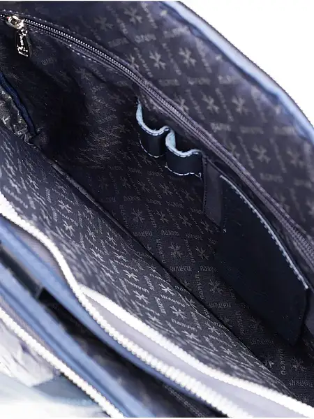 Сумка-Портфель NarVin 9759-Bambino D.Blue из натуральной кожи Vasheron, Артикул: 9759-Bambino D.Blue фото №1