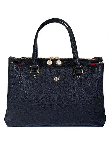 Сумка женская NARVIN 9802-Polo Black Vasheron, Артикул: 9802-Polo Black фото №1