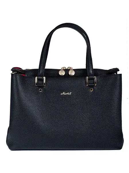 Сумка женская NARVIN 9802-Polo Black Vasheron, Артикул: 9802-Polo Black фото №1