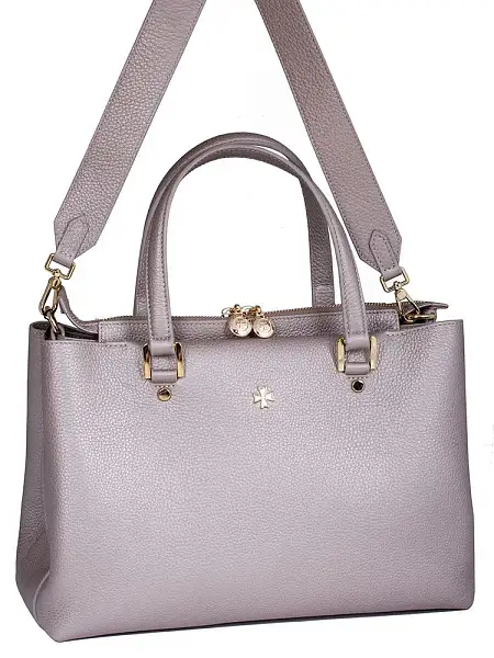 Сумка женская NARVIN 9802-Polo Platina Vasheron, Артикул: 9802-Polo Platina фото №1