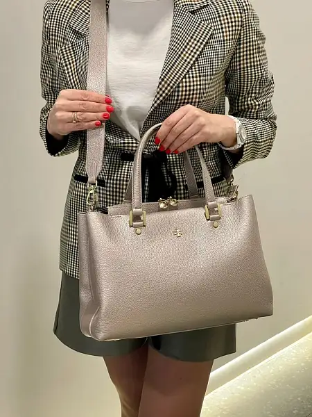 Сумка женская NARVIN 9802-Polo Platina Vasheron, Артикул: 9802-Polo Platina фото №1