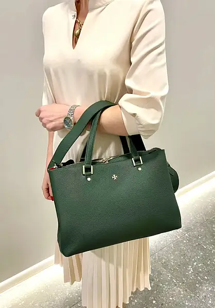 Сумка женская NARVIN 9802-Polo Green Vasheron, Артикул: 9802-Polo Green фото №1