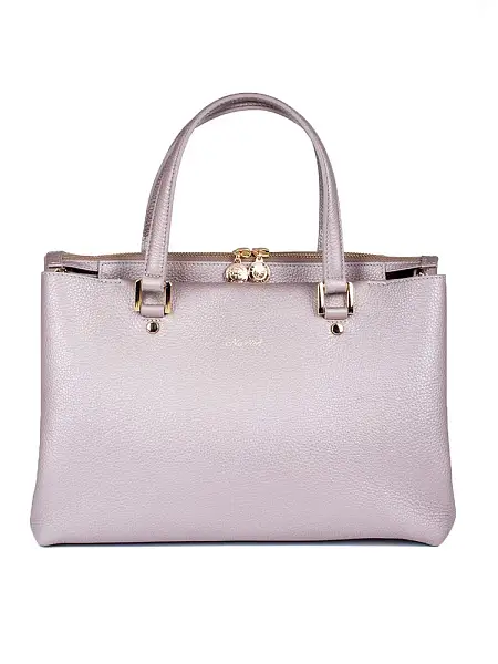 Женская сумка NARVIN из натуральной кожи 9801-Polo Platina Vasheron, Артикул: 9801-Polo Platina фото №1