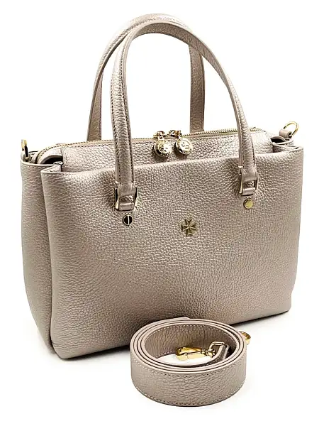 Женская сумка NARVIN из натуральной кожи 9801-Polo Platina Vasheron, Артикул: 9801-Polo Platina фото №1