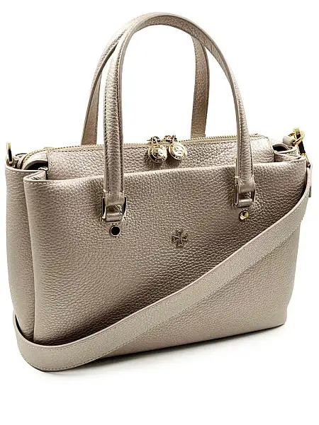 Женская сумка NARVIN из натуральной кожи 9801-Polo Platina Vasheron, Артикул: 9801-Polo Platina фото №1