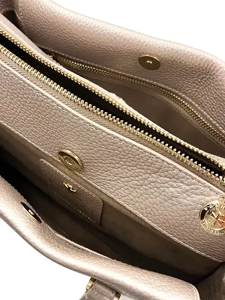 Женская сумка NARVIN из натуральной кожи 9801-Polo Platina Vasheron, Артикул: 9801-Polo Platina фото №1