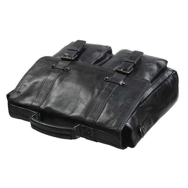 Портфель черный Gianni Conti 4101282 black Gianni Conti, Артикул: 4101282 black фото №1