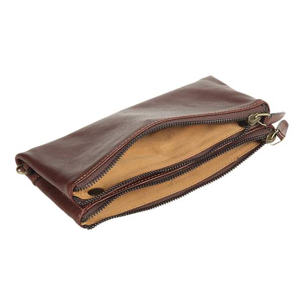 Борсетка коричневый Gianni Conti 912211 dark brown Gianni Conti, Артикул: 912211 dark brown фото №1