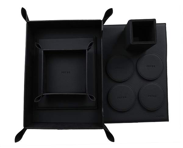 Настольный набор для руководителя из натуральной кожи Petek, Артикул: 1911A.46D.01 фото №1