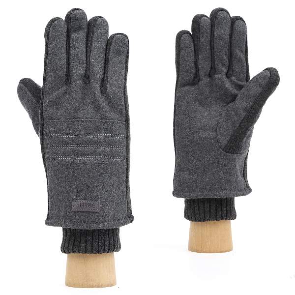 JDG19-3 FABRETTI Перчатки муж. 70% полиэстер/30% шерсть Fabretti, Артикул: JDG19-3 фото №1