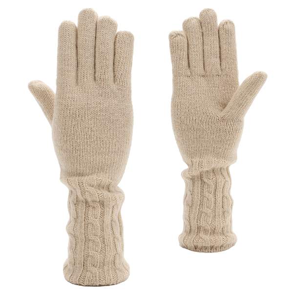 JFF31-8 FABRETTI Перчатки жен. 70% шерсть/20% ангора/10% нейлон Fabretti, Артикул: JFF31-8 фото №1