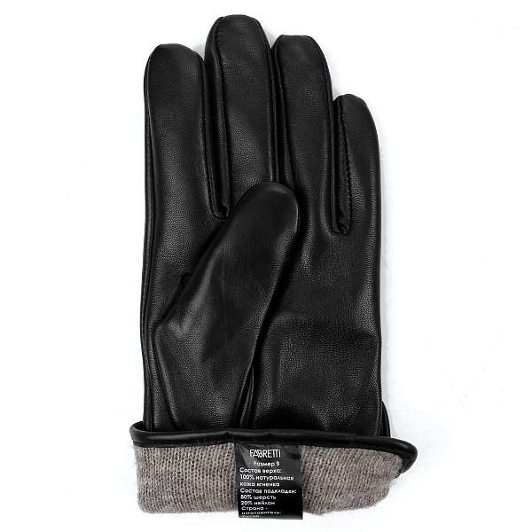 GLG17-1  FABRETTI Перчатки муж. нат. кожа (размер 10) Fabretti, Артикул: GLG17-1 фото №1
