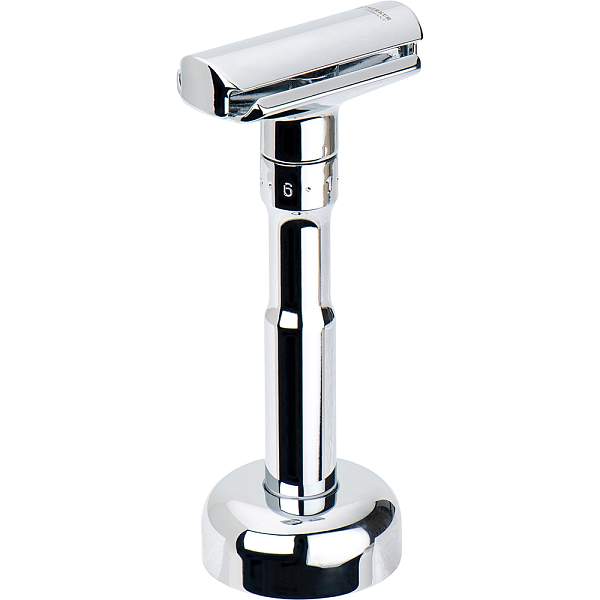 Подставка для Т-образного бритвенного станка MERKUR FUTUR (для модели 701001), глянцевое хромированное покрытие, в картонной коробке 4007001 MERKUR, Артикул: 4007001 фото №1