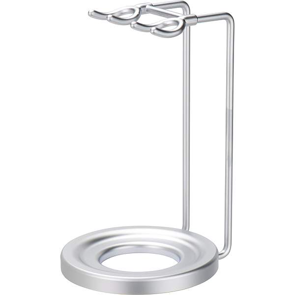 Набор бритвенный MERKUR FUTUR, 4 предмета: станок Т- образный, помазок, подставка, чаша, матовое хромированное покрытие, лезвия в комплекте (10 шт) 750002 MERKUR, Артикул: 750002 фото №1