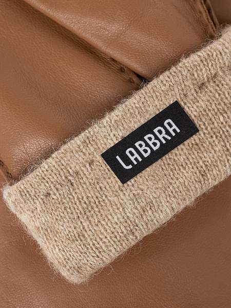 Перчатки жен п/ш LB-0014-sh luggage Labbra, Артикул: LB-0014-sh-75_01-00055 фото №1