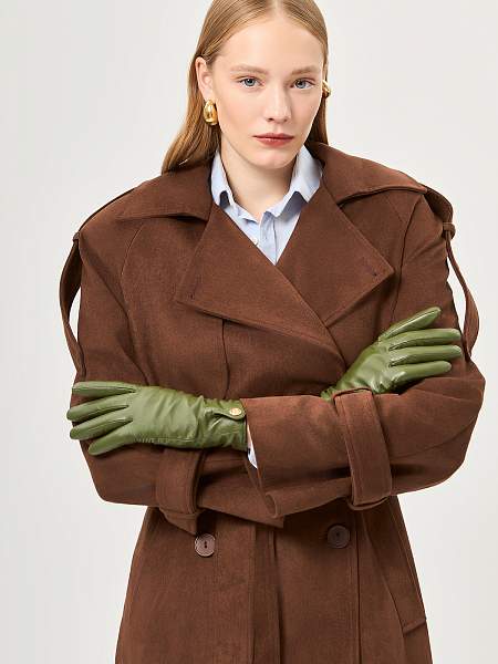 Перчатки жен п/ш LB-4909-1 moss Labbra, Артикул: LB-4909-1-7_01-000555 фото №1