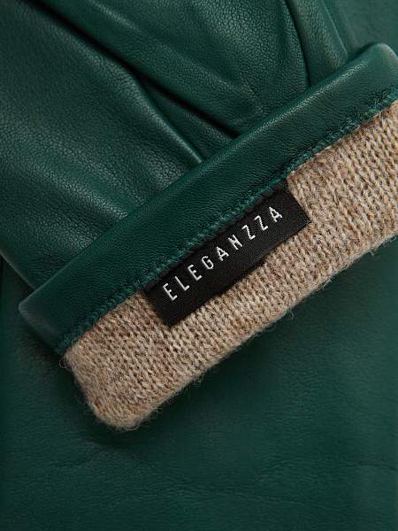 Перчатки женские 100% ш IS2523 d.green Eleganzza, Артикул: IS2523-8_01-000557 фото №1