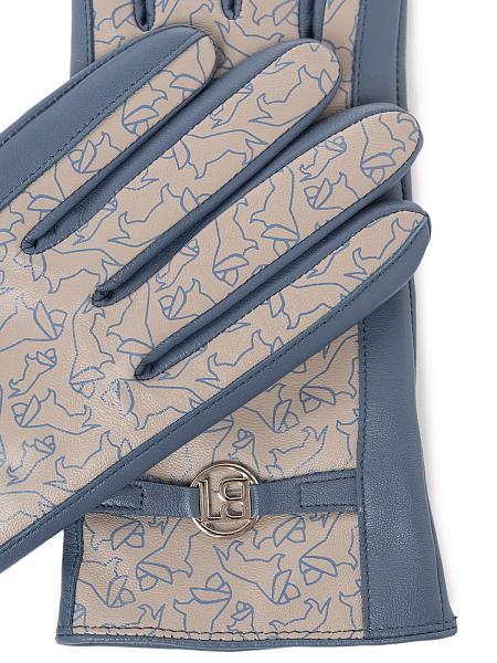 Перчатки жен п/ш LB-2534 black-beige Labbra, Артикул: LB-2534-7_01-000558 фото №1