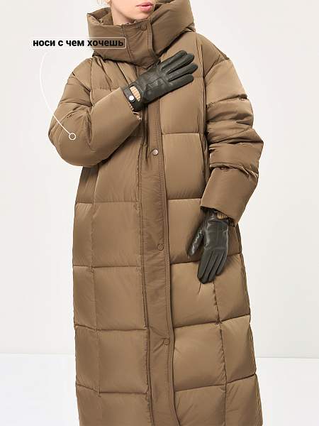 Перчатки жен п/ш LB-0981LMP olive/beige Labbra, Артикул: LB-0981LMP-7_01-000568 фото №1