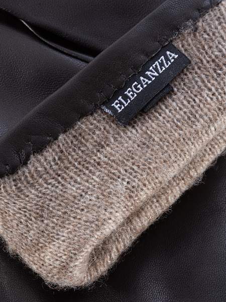 Перчатки женские ш+каш. IS01080 black Eleganzza, Артикул: IS01080-85_01-00034 фото №1