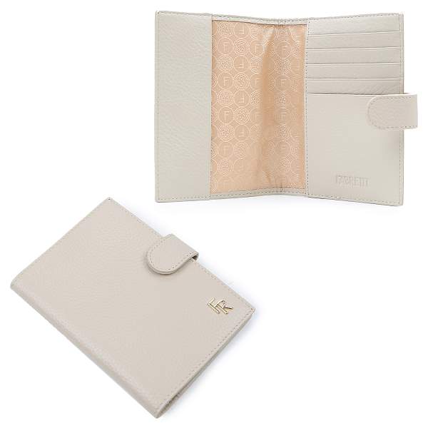 QPC14D2-192 FABRETTI Обложка для документов жен. нат. кожа Fabretti, Артикул: QPC14D2-192 фото №1