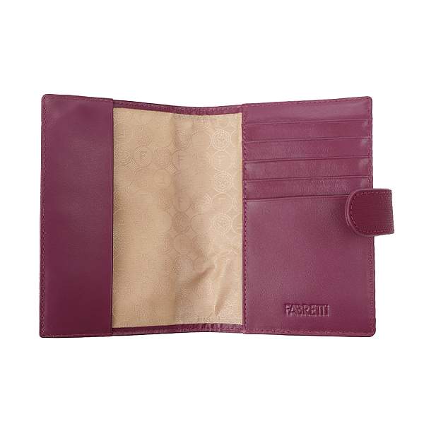 QPC14S-10 FABRETTI Обложка для документов жен. нат. кожа Fabretti, Артикул: QPC14S-10 фото №1