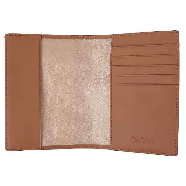 Q24019N2-170 FABRETTI Обложка для документов жен. нат. кожа Fabretti, Артикул: Q24019N2-170 фото №1