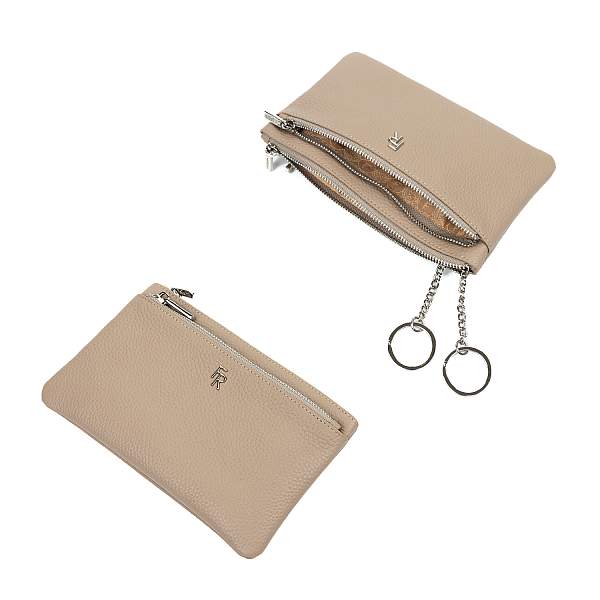 Q602D2-13 FABRETTI Ключница жен. нат. кожа Fabretti, Артикул: Q602D2-13 фото №1