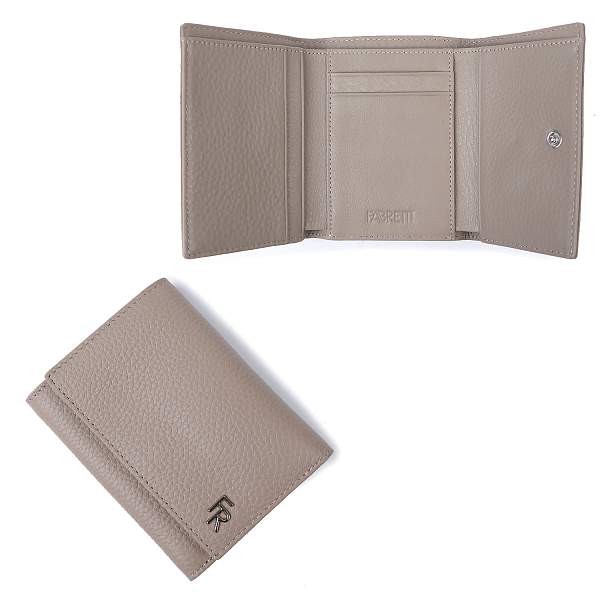 Q015D2-13 FABRETTI Кошелек  жен. нат. кожа Fabretti, Артикул: Q015D2-13 фото №1