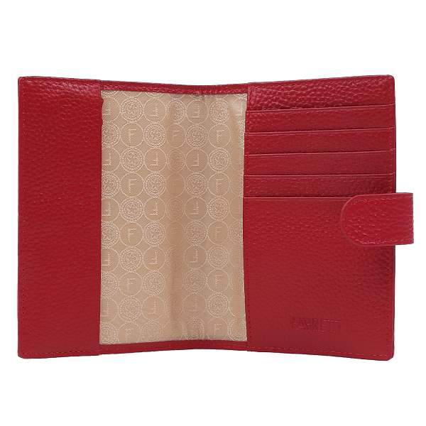 QPC14D2-4 FABRETTI Обложка для документов жен. нат. кожа Fabretti, Артикул: QPC14D2-4 фото №1