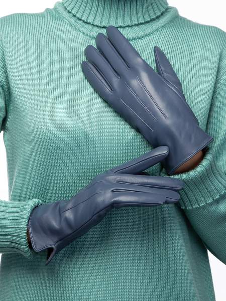 Перчатки жен п/ш LB-0825 denim Labbra, Артикул: LB-0825-8_01-000418 фото №1