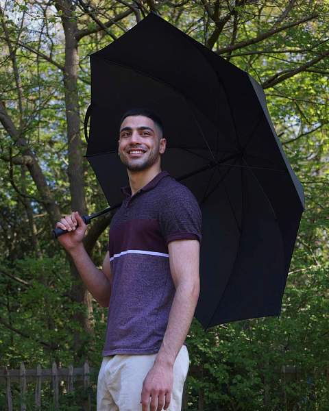 S942-01 Caddie Golf Black (Черный) Зонт мужской гольфер Fulton Fulton, Артикул: S942-01 фото №1