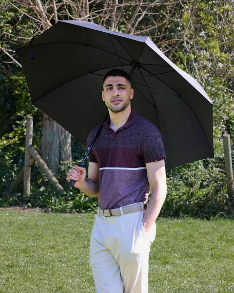 S942-01 Caddie Golf Black (Черный) Зонт мужской гольфер Fulton Fulton, Артикул: S942-01 фото №1