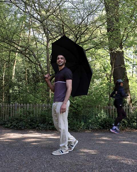 S942-01 Caddie Golf Black (Черный) Зонт мужской гольфер Fulton Fulton, Артикул: S942-01 фото №1