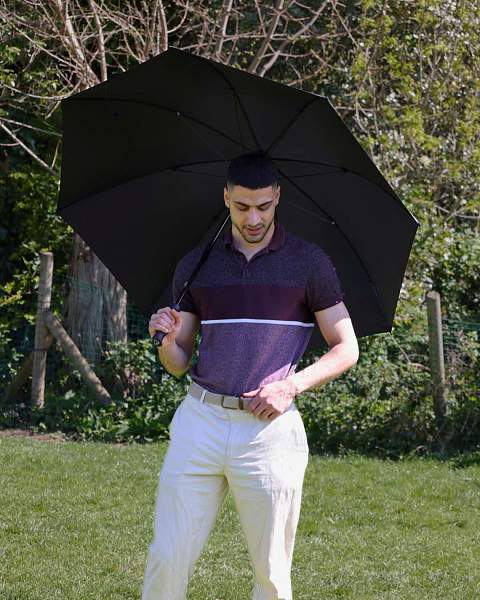 S942-01 Caddie Golf Black (Черный) Зонт мужской гольфер Fulton Fulton, Артикул: S942-01 фото №1