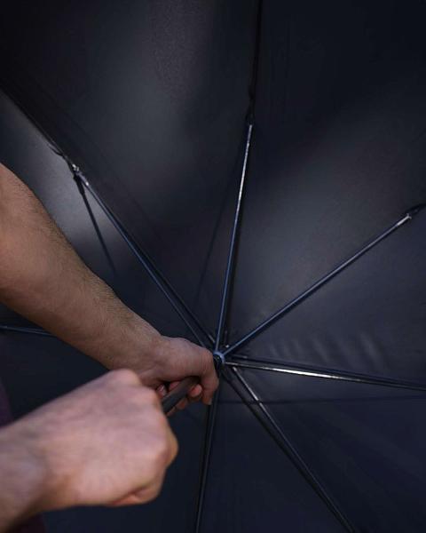 S942-01 Caddie Golf Black (Черный) Зонт мужской гольфер Fulton Fulton, Артикул: S942-01 фото №1