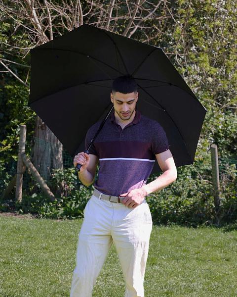 S942-01 Caddie Golf Black (Черный) Зонт мужской гольфер Fulton Fulton, Артикул: S942-01 фото №1