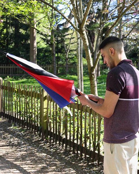 S942-4559 Caddie Golf Multi (Мульти) Зонт мужской гольфер Fulton Fulton, Артикул: S942-4559 фото №1