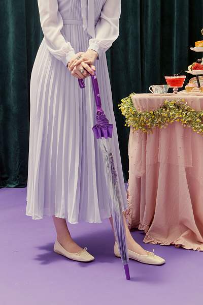 L042-4283 Birdcage-2 Jubilee( Птичья клетка) Зонт женский трость Fulton Fulton, Артикул: L042-4283 фото №1