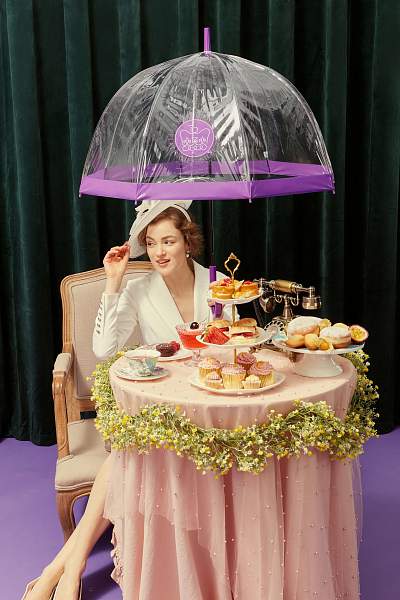 L042-4283 Birdcage-2 Jubilee( Птичья клетка) Зонт женский трость Fulton Fulton, Артикул: L042-4283 фото №1