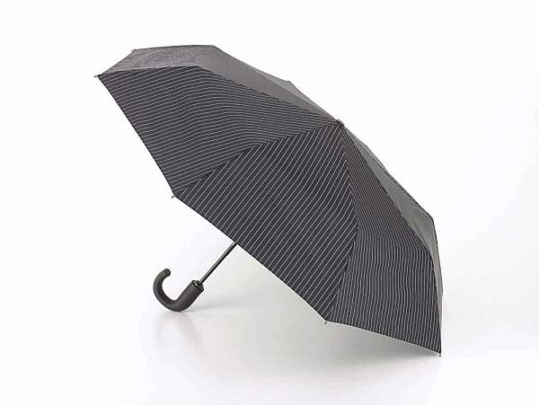 G818-4504 Chelsea-2 City Stripe Black Grey Зонт мужской автомат Fulton Fulton, Артикул: G818-4504 фото №1