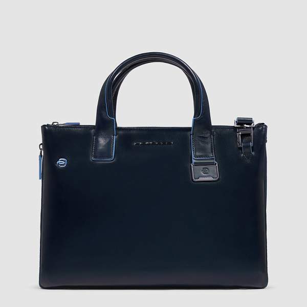 Сумка Piquadro кожаная темно-синяя CA6857B2/BLU2 Piquadro, Артикул: CA6857B2/BLU2 фото №1