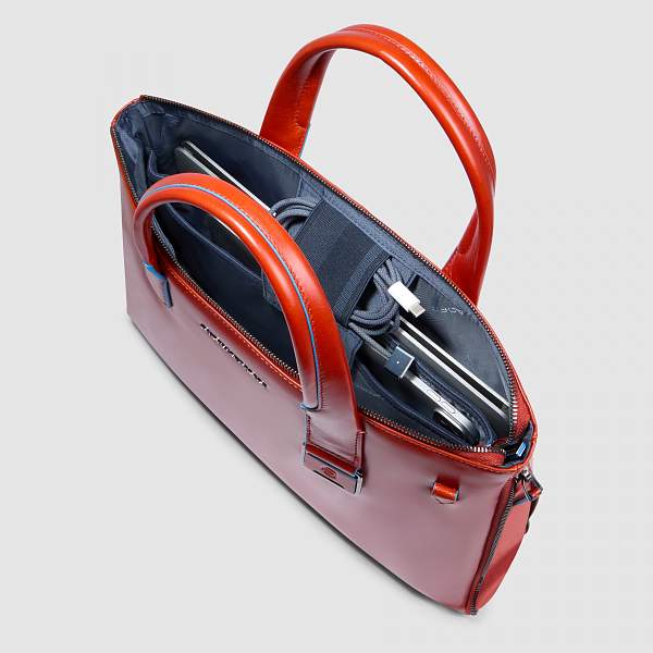 Сумка Piquadro CA6857B2/CU4 кожаная оранжевая Piquadro, Артикул: CA6857B2/CU4 фото №1