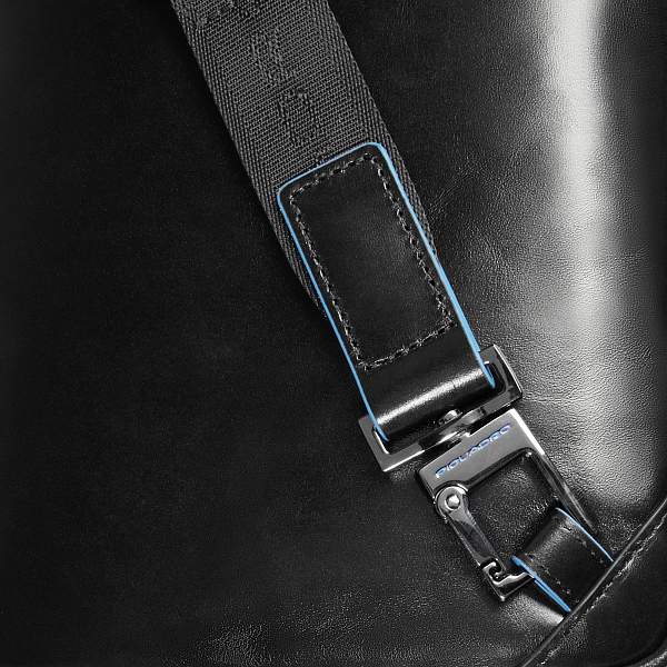 Сумка Piquadro CA6811B2/N кожаная черная Piquadro, Артикул: CA6811B2/N фото №1