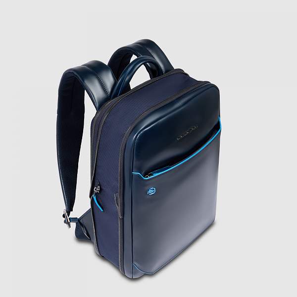 Рюкзак Piquadro CA6311B2/BLU2 с расширением кожаный синий Piquadro, Артикул: CA6311B2/BLU2 фото №1