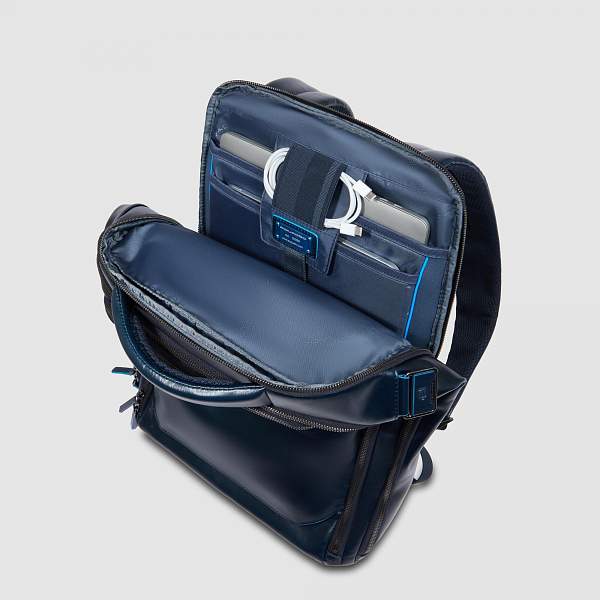 Рюкзак Piquadro CA6817B2/BLU2 кожаный синий Piquadro, Артикул: CA6817B2/BLU2 фото №1
