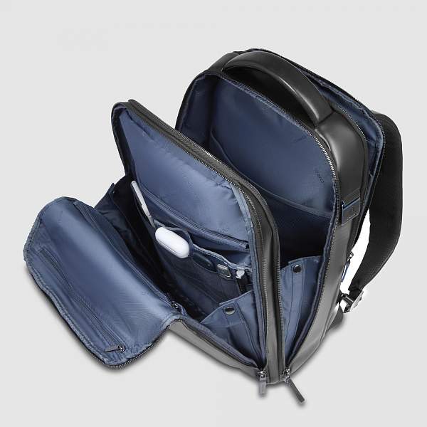 Рюкзак Piquadro CA6817B2/N кожаный черный Piquadro, Артикул: CA6817B2/N фото №1