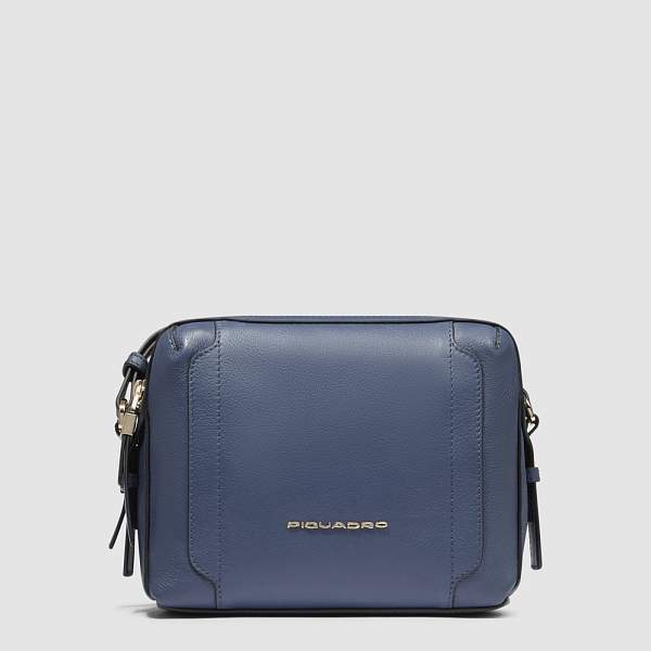 Женская сумка через плечо Piquadro BD4870W92/BLU4 кожаная синяя Piquadro, Артикул: BD4870W92/BLU4 фото №1