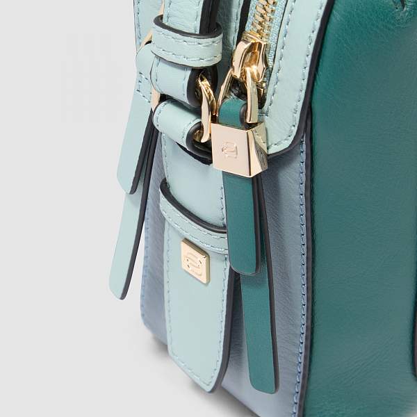 Женская сумка через плечо Piquadro BD4870W92/OTAV кожаная зелёная Piquadro, Артикул: BD4870W92/OTAV фото №1